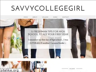 savvycollegegirl.com