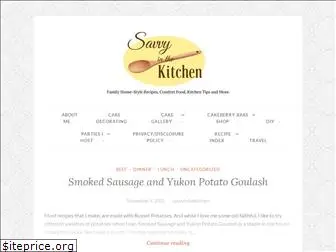 savvyinthekitchen.com