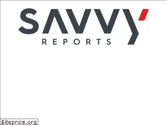 savvyreports.com