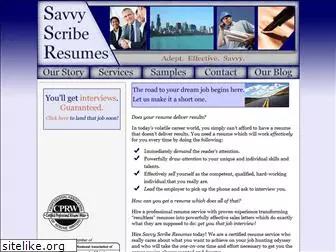 savvyscriberesumes.com