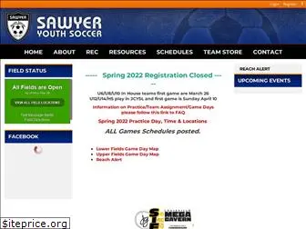 sawyeryouthsoccer.com