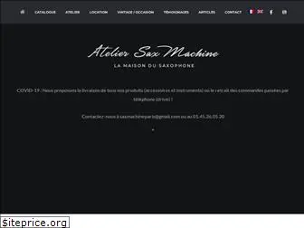 saxmachineparis.com