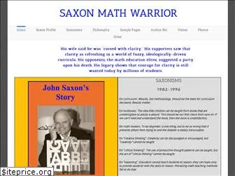 saxonmathwarrior.com