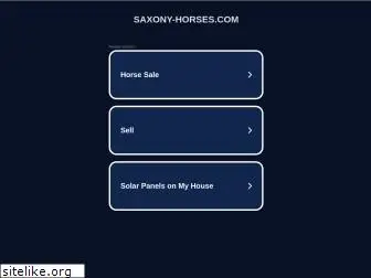 saxony-horses.com