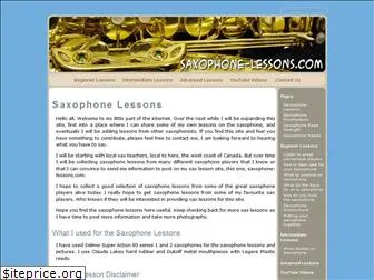 saxophone-lessons.com