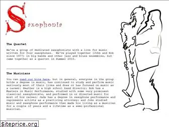 saxophoniaquartet.com