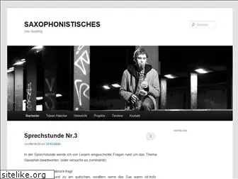 saxophonistisches.de