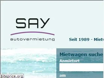 say-autovermietung.de