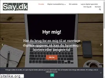 say.dk