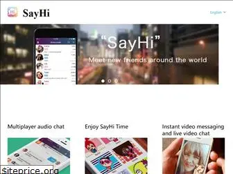 sayhi.app