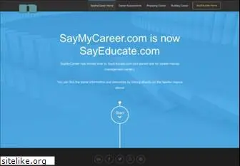 saymycareer.com