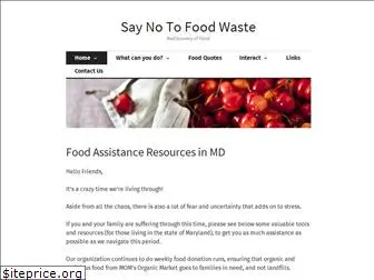 saynotofoodwaste.org