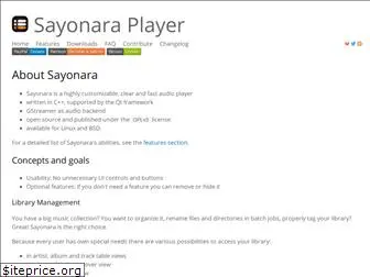 sayonara-player.com