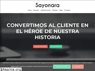 sayonara.es