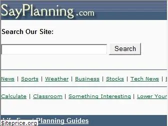 sayplanning.com