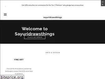 sayuridrawsthings.com