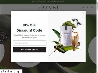 sayuritea.com