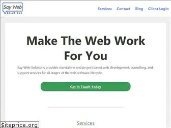 saywebsolutions.com