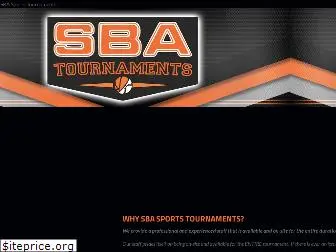 sbasportstournaments.com