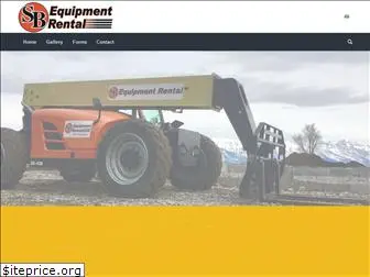 sbequipmentrental.com