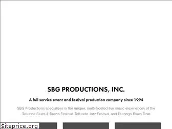 sbgproductions.com