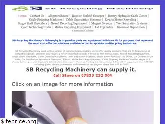 sbrecyclingmachinery.com