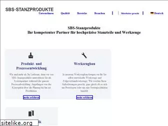 sbs-stanzprodukte.de