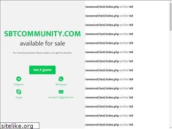 sbtcommunity.com