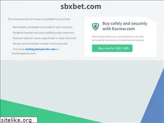 sbxbet.com