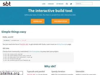 scala-sbt.org