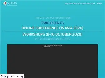 scalar-conf.com