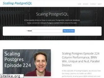 scalingpostgres.com