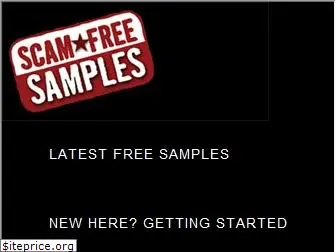 scamfreesamples.com