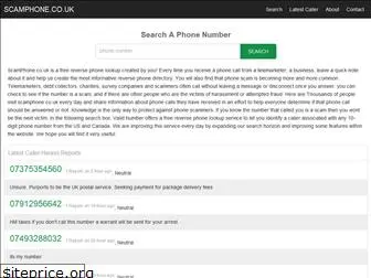 scamphone.co.uk