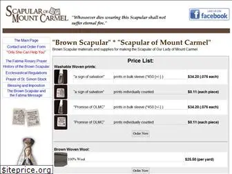 scapularofmountcarmel.com