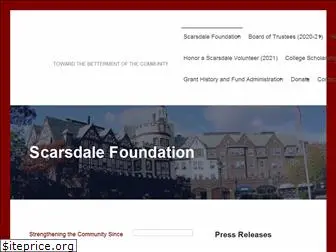 scarsdalefoundation.org