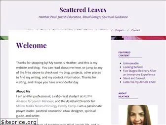 scatteredleaves.net