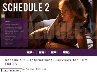 schedule2.com
