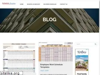 scheduletemplate.org