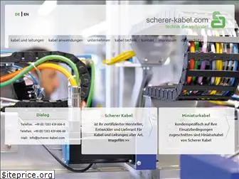scherer-kabel.com
