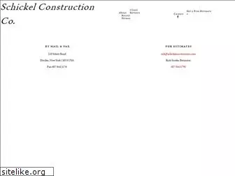 schickelconstruction.com