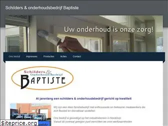 schildersbedrijfbaptiste.nl