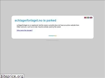 schlagerforlaget.no