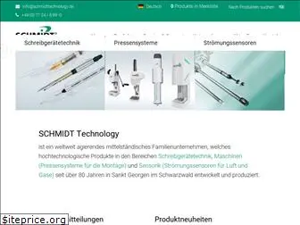 schmidttechnology.de