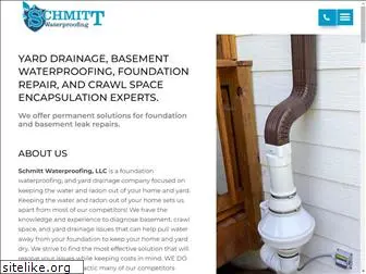 schmittwaterproofing.com
