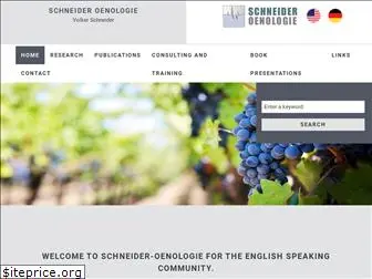 schneider-oenologie.com