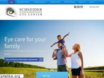 schneidereyecenter.com