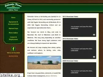 schneiderfarmsandharvesting.com