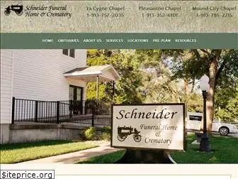 schneiderfunerals.com