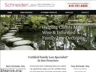 schneiderlawsf.com